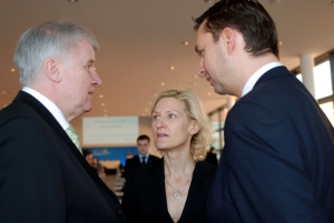 Ministerpräsident Horst Seehofer, MdEP Dr. Angelika Niebler, MdB Stephan Mayer