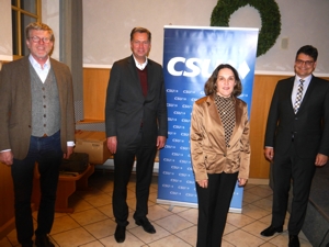 Das Mühldorf-Spitzenteam der CSU