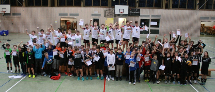 Mühldorfer U14-Volleyballer wurden oberbayerische Meister