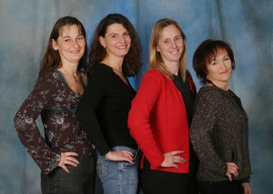 Das Team der Schwangerschaftsberatungsstelle, von links: Sylvia Wimmer, Petra Houy, Britta Barth, Carola John-Hofmann