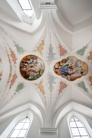 St. Katarina in Mühldorf - Deckengemälde - ©  Architekturfotografin Adrienne-Sophie Hoffer
