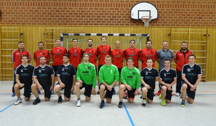 Die Herrenmannschaft der VfL Handballer in der Saison 2016/2017